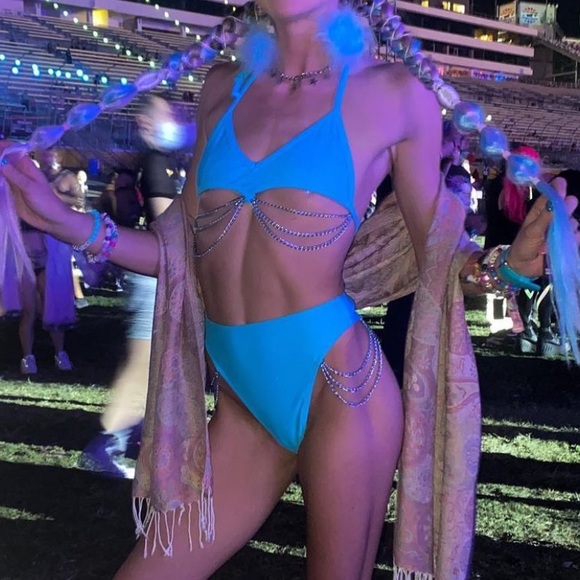 Rave After Rave Turquoise Blue Set - Picture 4 of 5